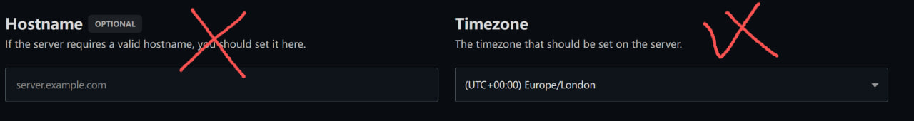 Step 3: Timezone Settings