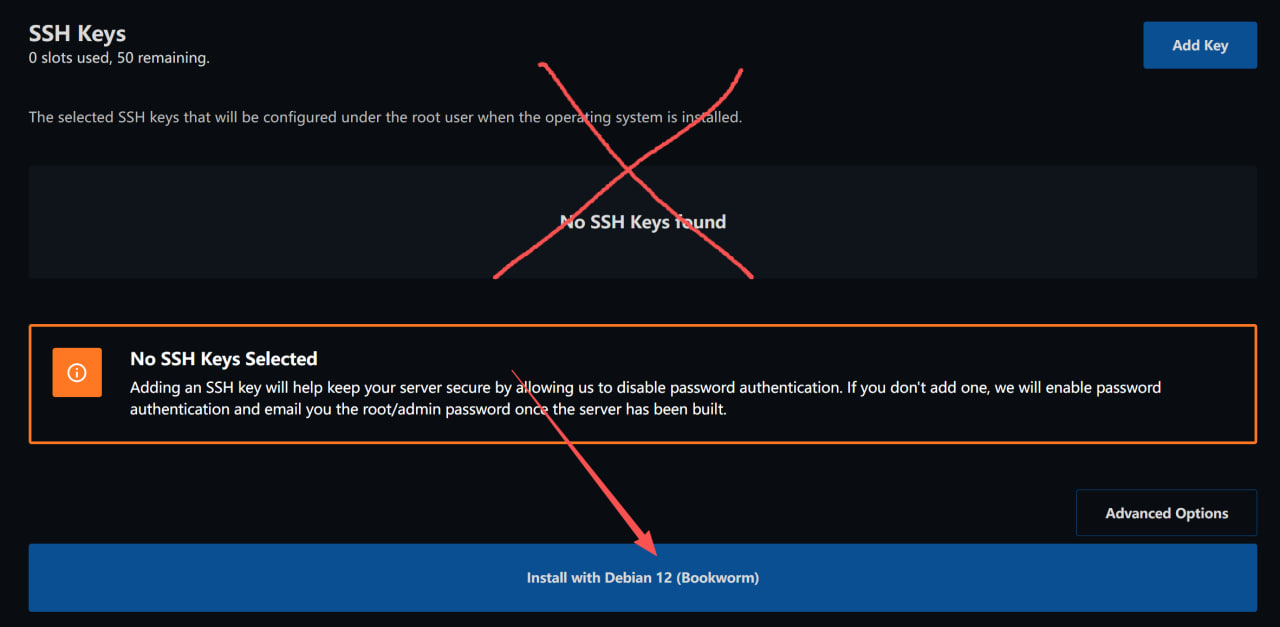 Step 7: Install Button