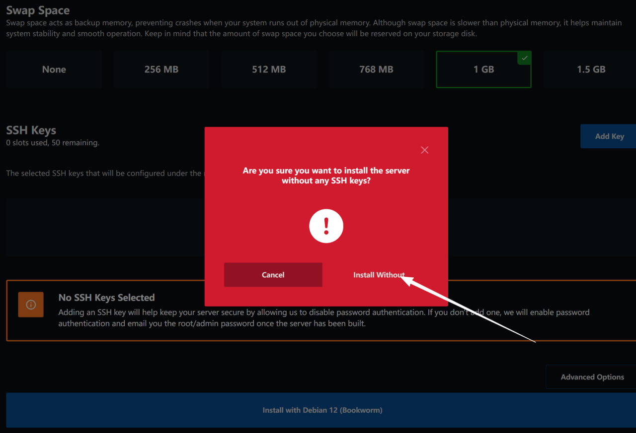 Step 8: Confirm Install