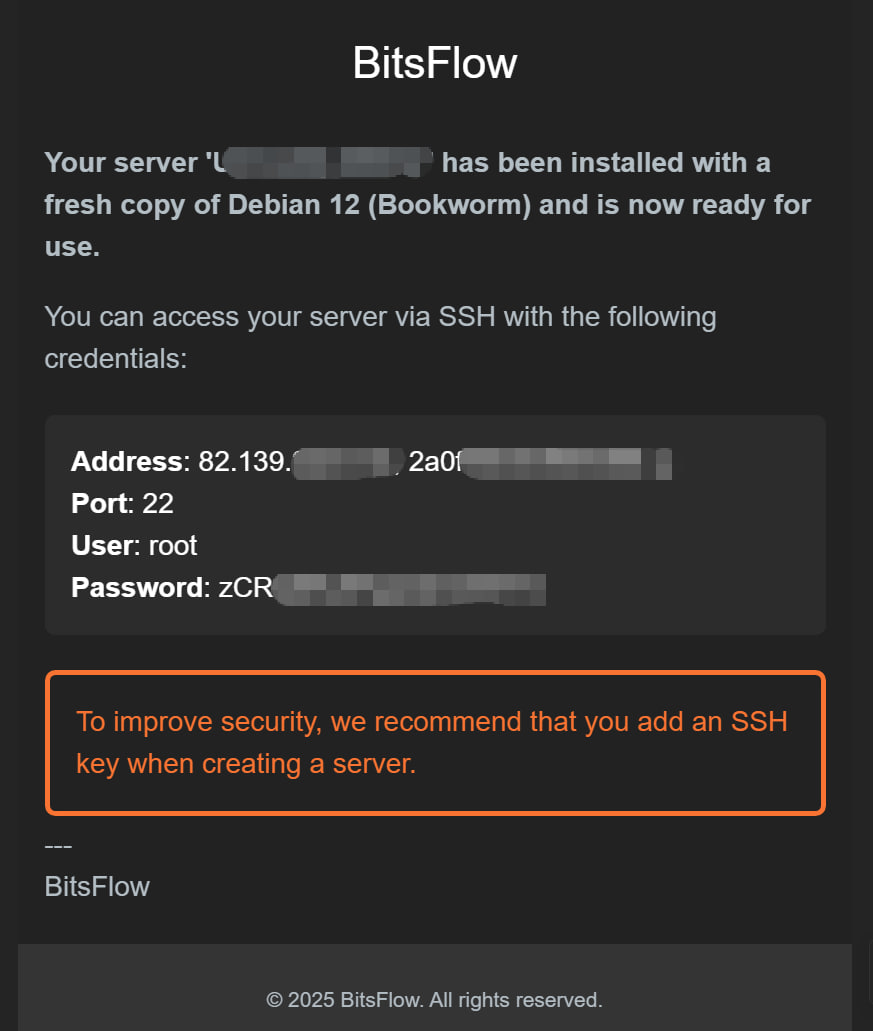 Step 9: Email Confirmation